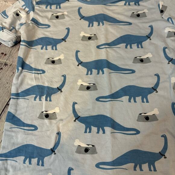 Kickee Pants Dinosaur Pet Bamboo Short Set - Picture 2 of 3